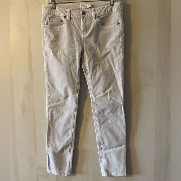 Vineyard Vines gray corduroy 5 pocket pants, size 4 - Picture 1 of 13